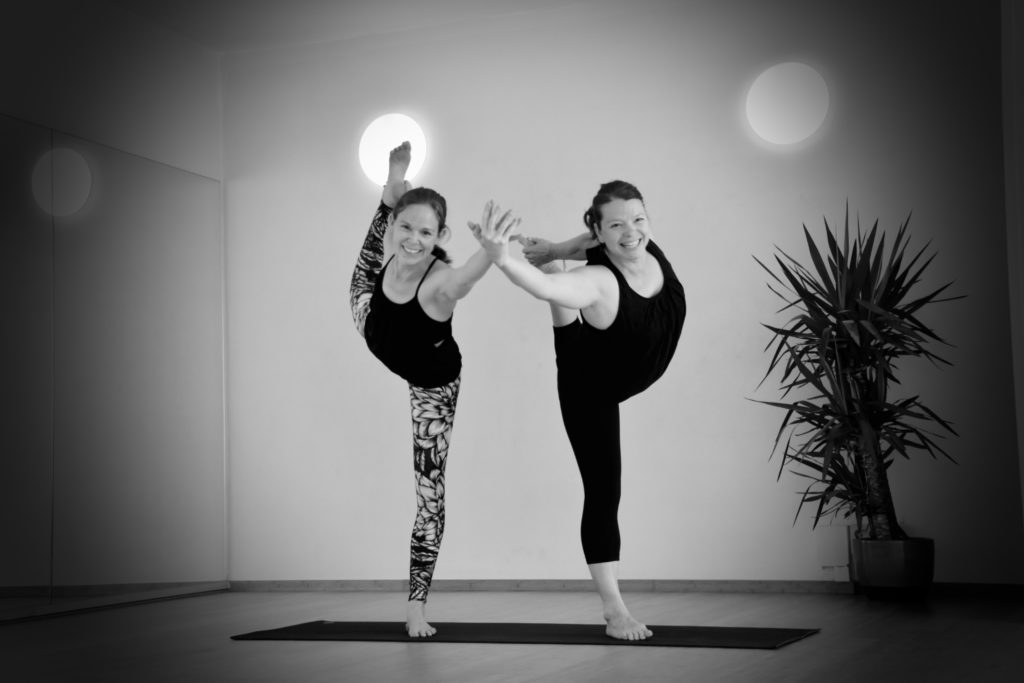 Yoga parthers Heather & Lezanne